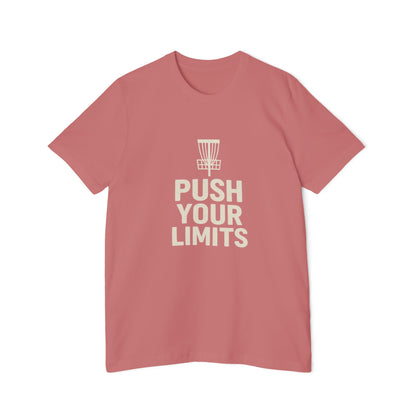 Push Your Limits – Disc Golf Men's Premium T-Shirt