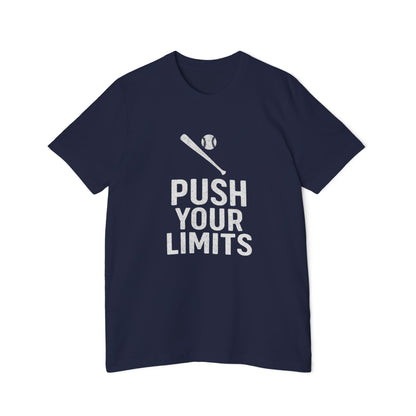 Push Your Limits – Baseball Men's Premium T-Shirt