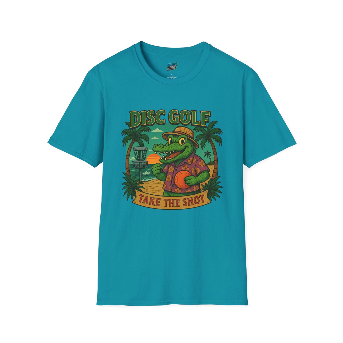 Take the Shot Disc Golf Gator Women's Basic T-Shirt