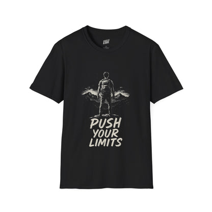 Summit Edition Push Your Limits Hiking Men's Basic T-Shirt