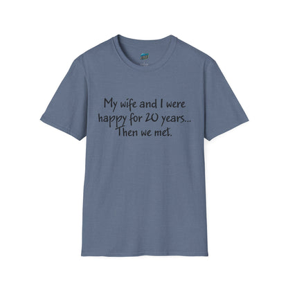 Wife Joke Dad Joke Humor Men's Basic T-Shirt