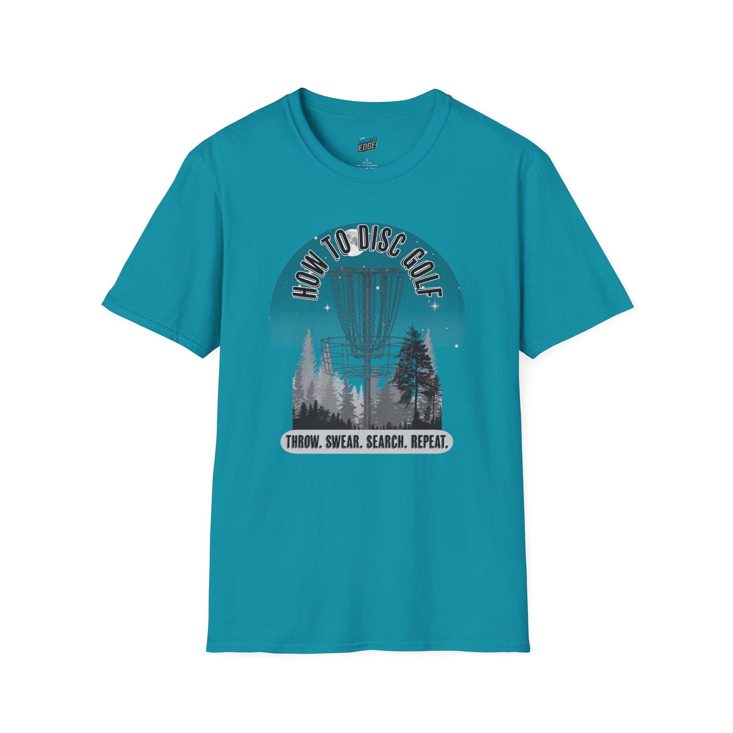 How to Disc Golf Humor Men's Basic Softstyle T-Shirt