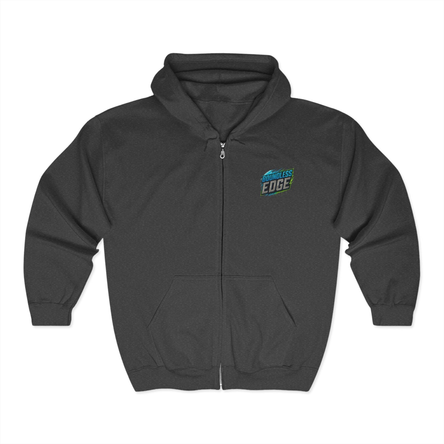 Boundless Edge Push Your Limits Women's Full Zip-Up Hoodie Sweatshirt