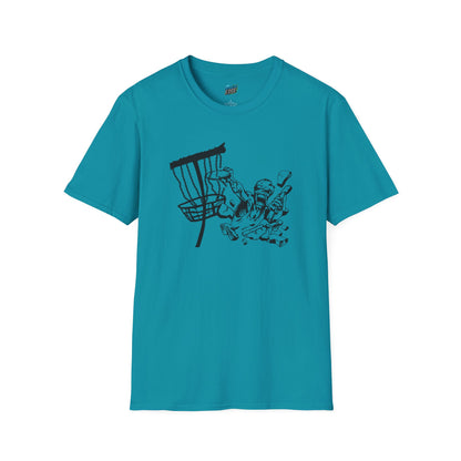 Zombie Disc Golf Men's Basic Softstyle T-Shirt