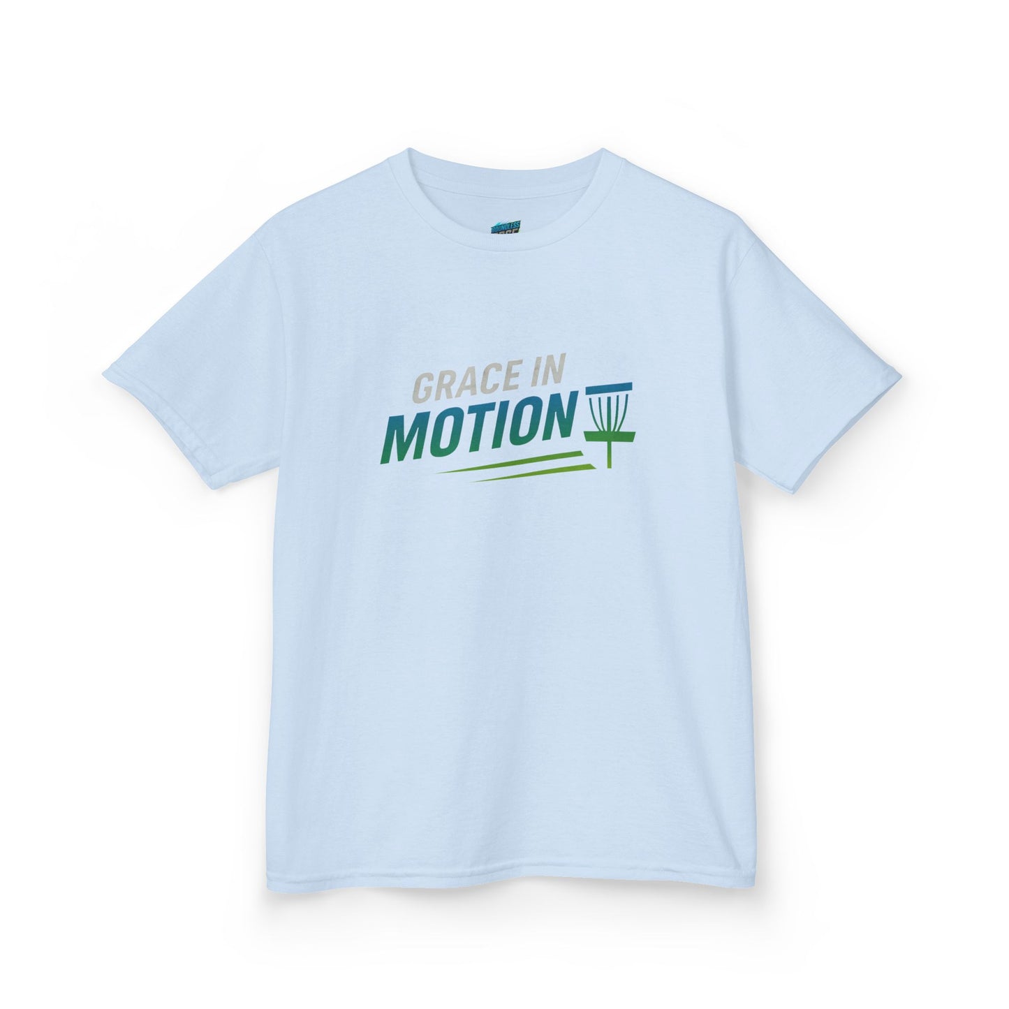 Grace in Motion Disc Golf Girls' Heavy Cotton T-Shirt