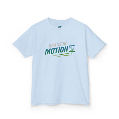 Grace in Motion Disc Golf Girls' Heavy Cotton T-Shirt