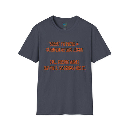 Construction Joke Mom Joke Humor Women's Basic T-Shirt