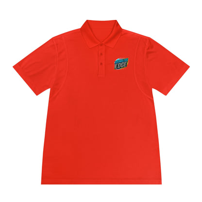 Boundless Edge Disc Golf Men's Sport Polo Premium T-Shirt