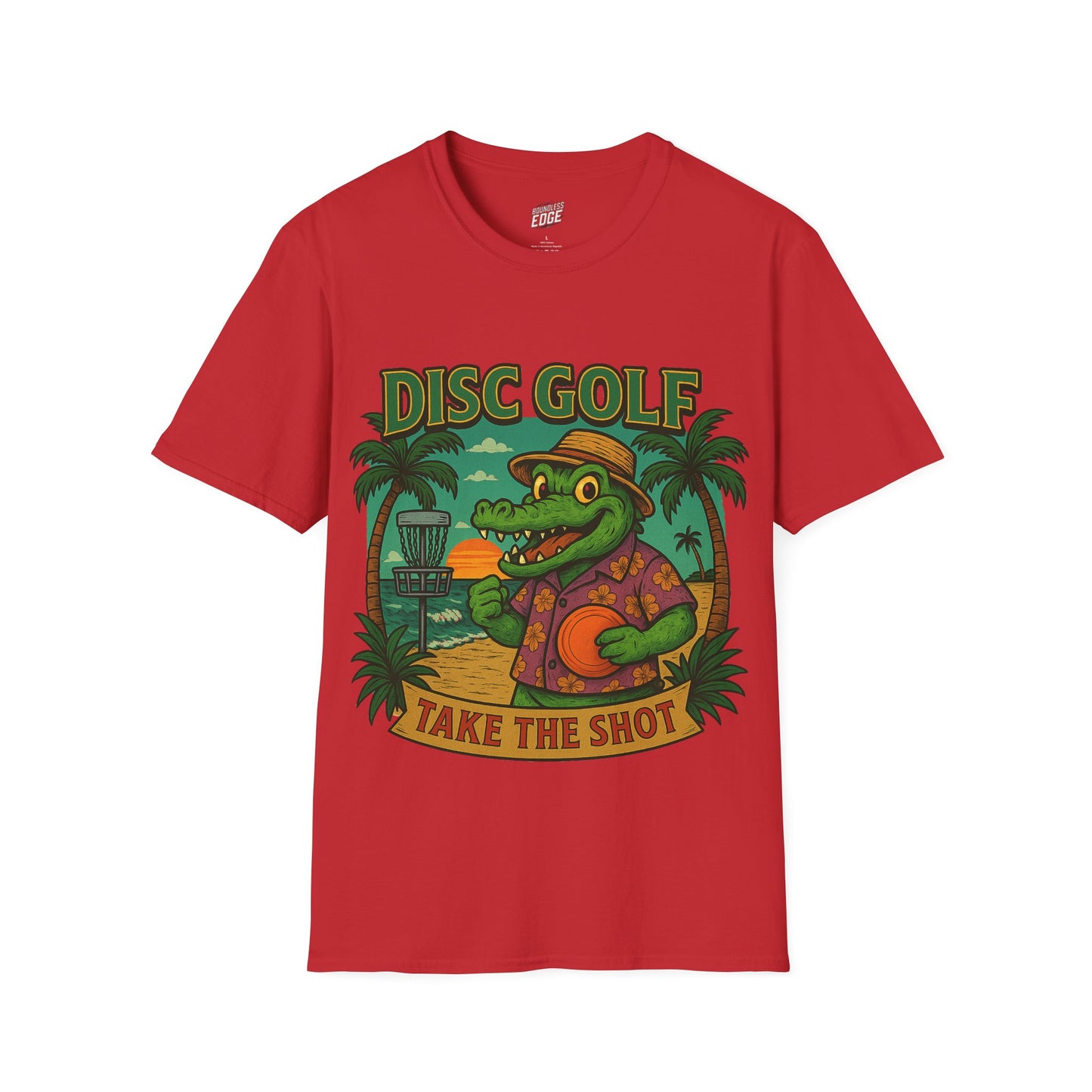 Gator Vibes Disc Golf Edition Men's Basic T-Shirt (Take the Shot)