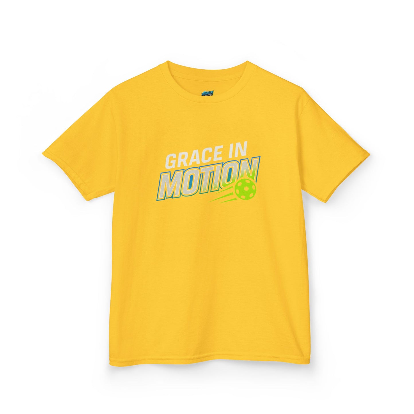 Grace in Motion Pickleball Girls' Heavy Cotton T-Shirt