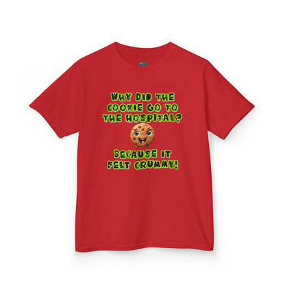 Cookie Joke Humor Girls' Heavy Cotton T-Shirt