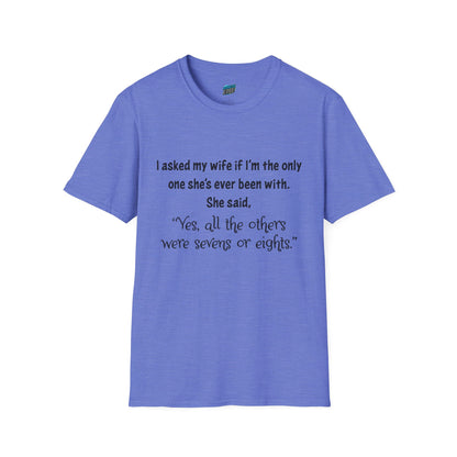 Wife Joke Dad Joke Humor Men's Basic T-Shirt