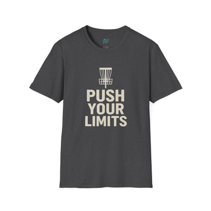 Push Your Limits Disc Golf Men's Basic T-Shirt