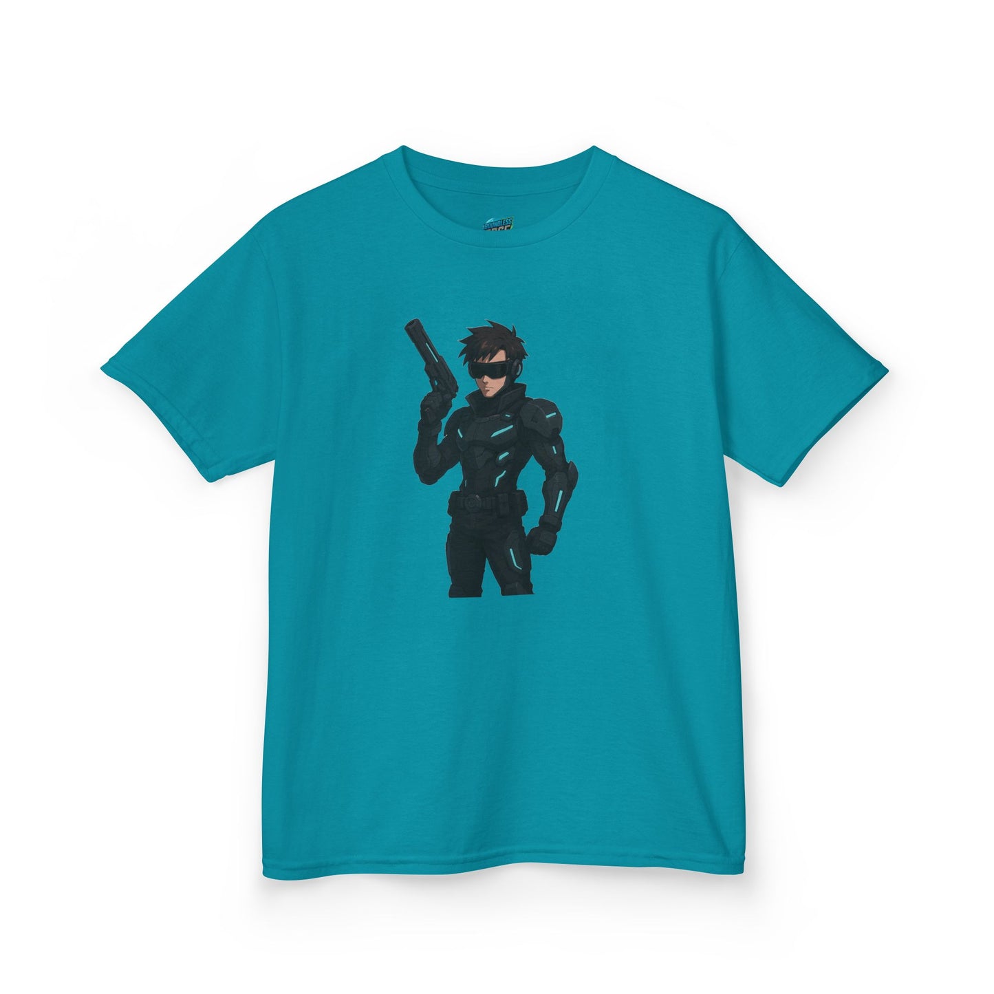 Cyber Agent Anime Girls' Heavy Cotton T-Shirt