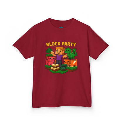 Block Party Playing with Danger Girls' Heavy Cotton T-Shirt