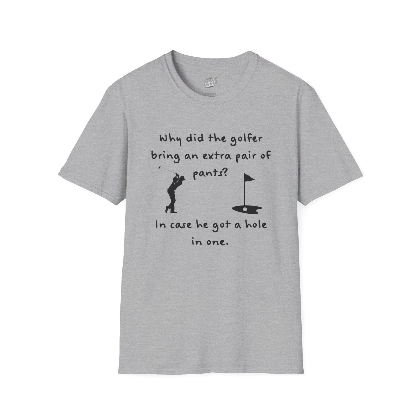 Hole in One Golf Humor Men's Basic T-Shirt