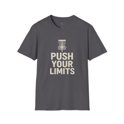 Push Your Limits Disc Golf Men's Basic T-Shirt