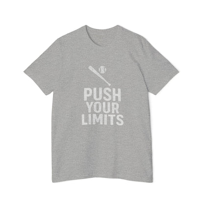 Push Your Limits – Baseball Women's Premium T-Shirt