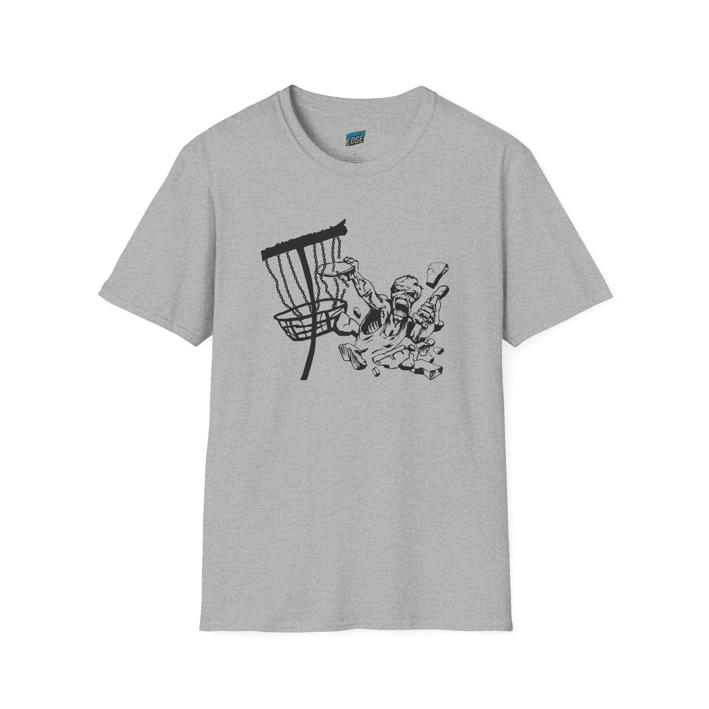 Zombie Disc Golf Men's Basic Softstyle T-Shirt