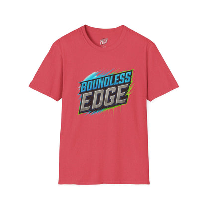 Boundless Edge Logo Tee – Everyday Edition Women's Basic T-Shirt (Heather Red Only)