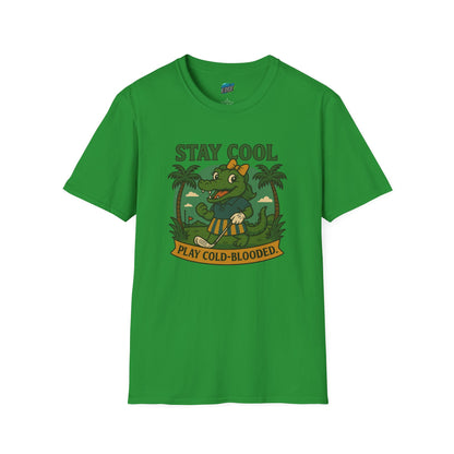 Stay Cool. Play Cold-Blooded. Gator Golf Women's Basic T-Shirt