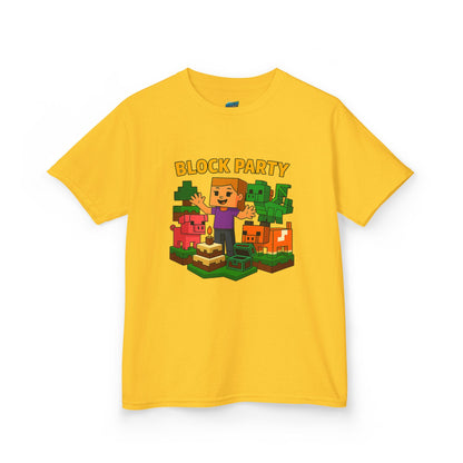 Block Party Playing with Danger Girls' Heavy Cotton T-Shirt