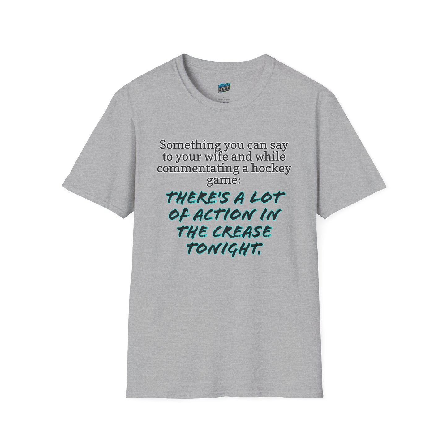 Something You Can Say... Hockey Humor Men's Basic T-Shirt