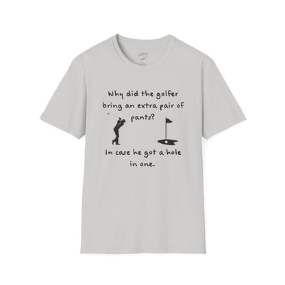 Hole in One Golf Humor Men's Basic T-Shirt