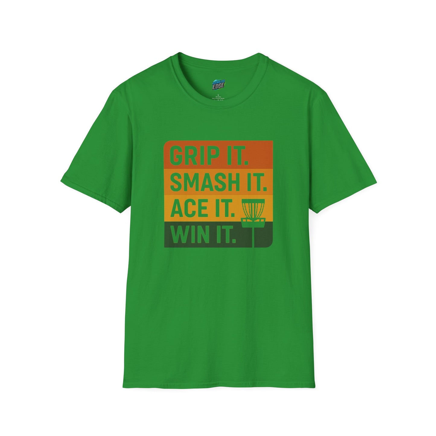 Grip it. Smash it. Ace it. Win it. Disc Golf Women's Basic T-Shirt