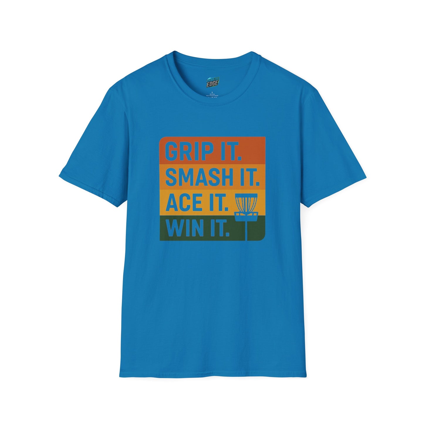Grip it. Smash it. Ace it. Win it. Disc Golf Women's Basic T-Shirt