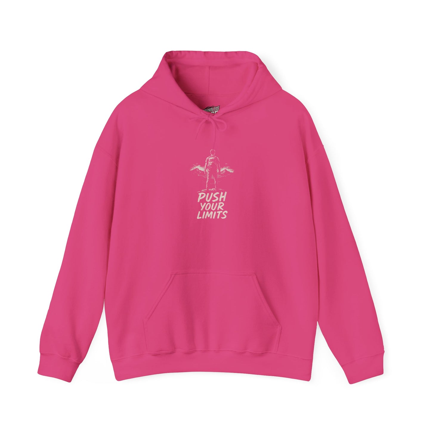 Summit Edition Push Your Limits Hiking Men's Basic Hoodie Sweatshirt