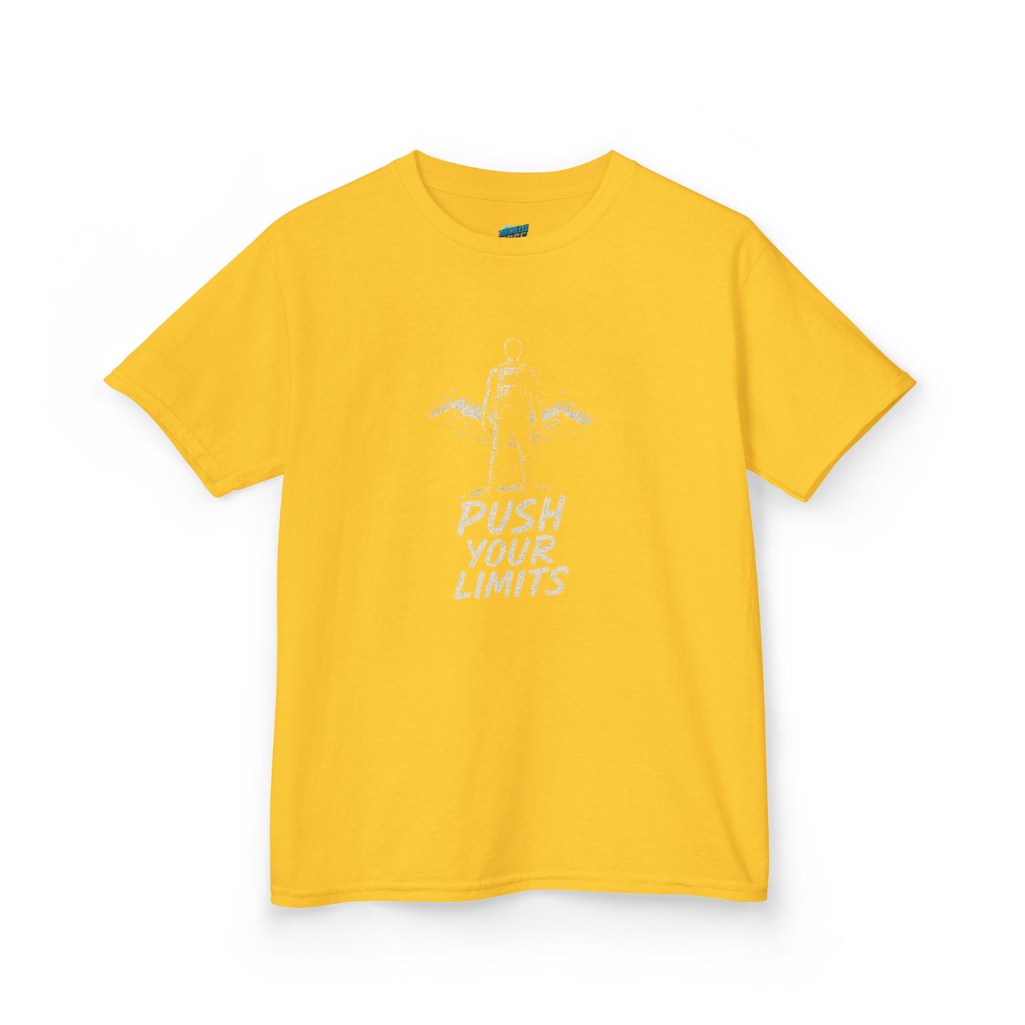 Push Your Limits Hiking Boys' Heavy Cotton T-Shirt
