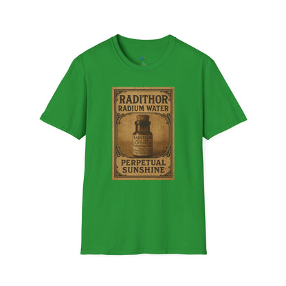 Radithor Ad Humor Vintage Men's Basic T-Shirt