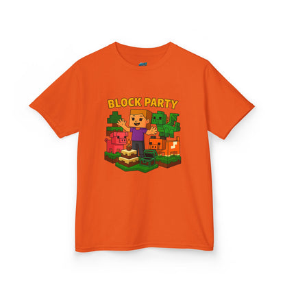 Block Party Playing with Danger Girls' Heavy Cotton T-Shirt