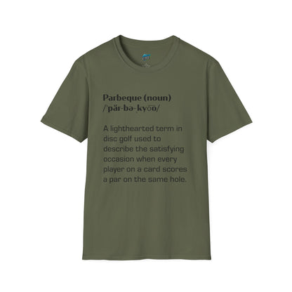 Parbeque Disc Golf Humor Men's Basic T-Shirt