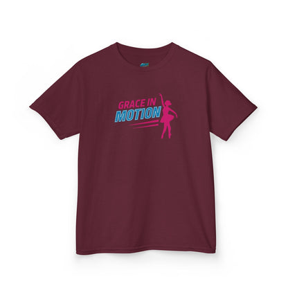 Grace in Motion Dancer Girls' Heavy Cotton T-Shirt