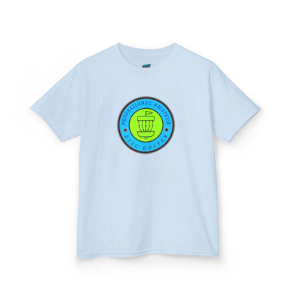 Professional Amateur Disc Golf Humor Girls' Heavy Cotton T-Shirt