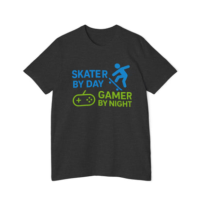 Skater by Day, Gamer by Night Skateboarding Men's Premium T-Shirt