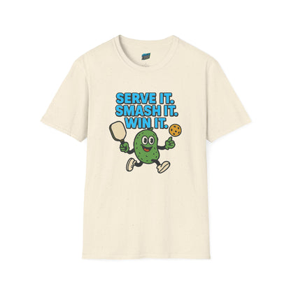 Serve it. Smash it. Win it. Pickleball Women's Basic T-Shirt