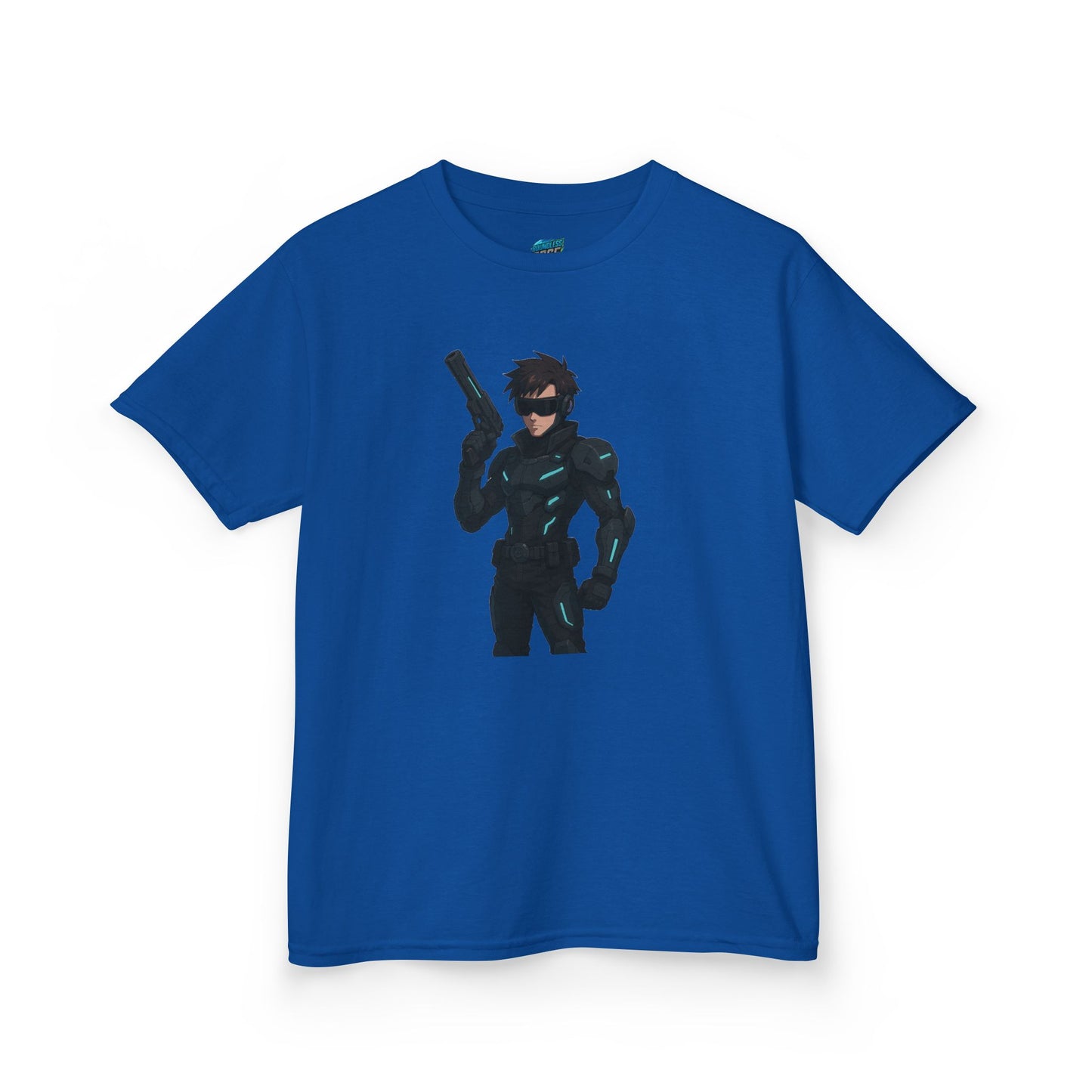Cyber Agent Anime Girls' Heavy Cotton T-Shirt