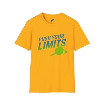 Push Your Limits Pickleball Men's Basic T-Shirt