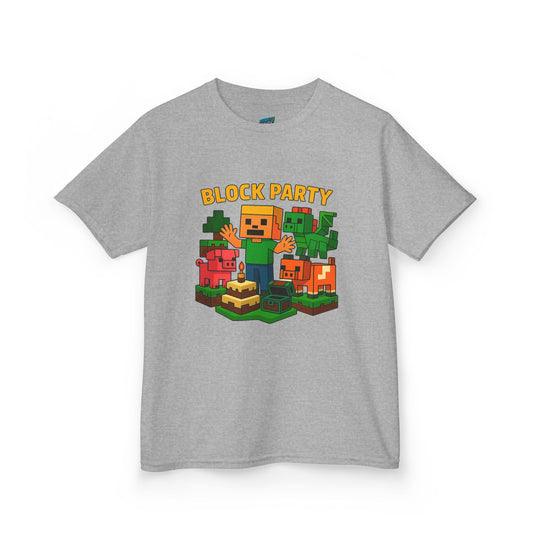 Block Party Playing with Danger Boys' Heavy Cotton T-Shirt