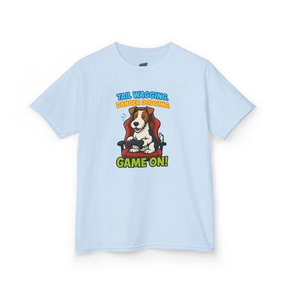 Game On... Playing with Danger Boys' Heavy Cotton T-Shirt