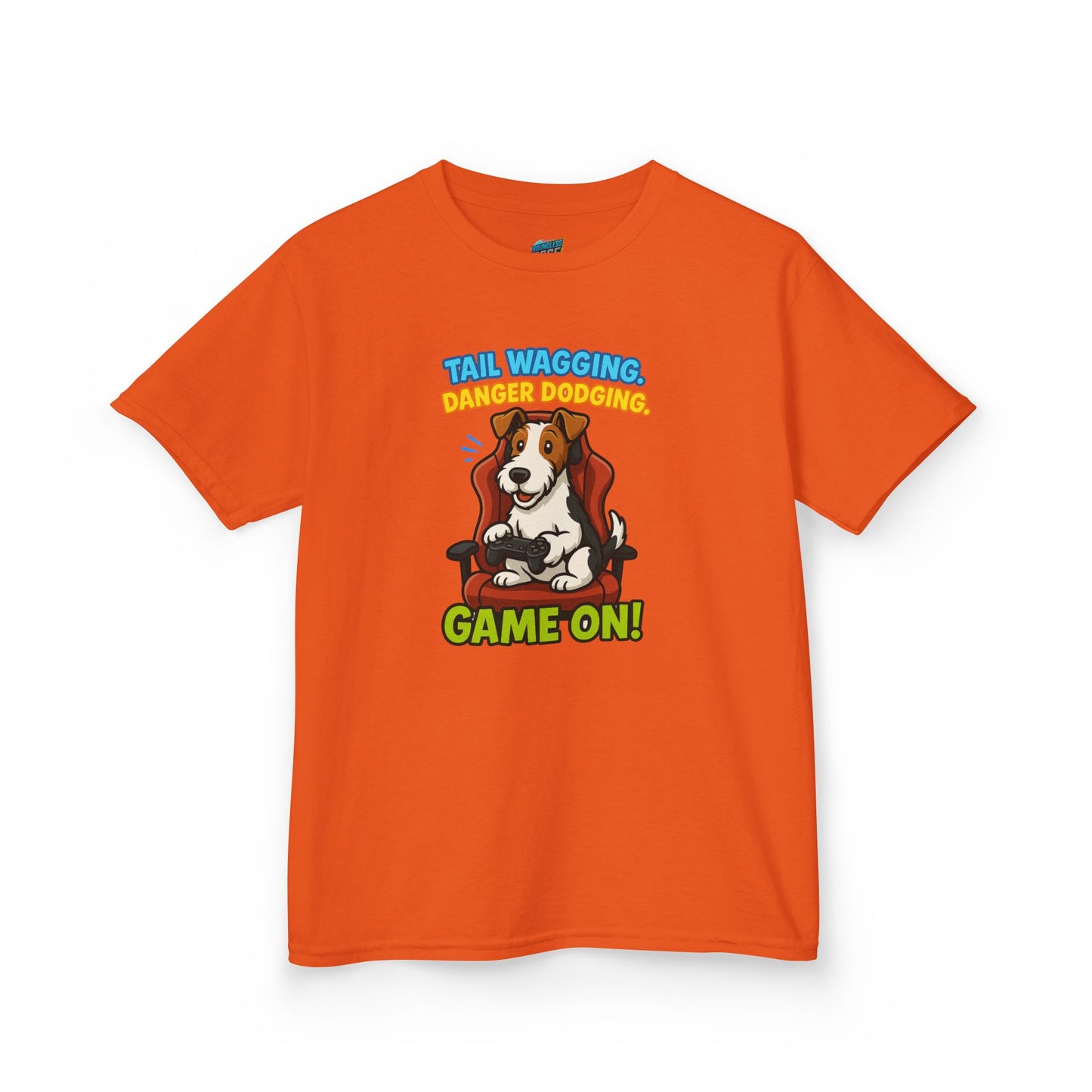 Game On... Playing with Danger Girls' Heavy Cotton T-Shirt
