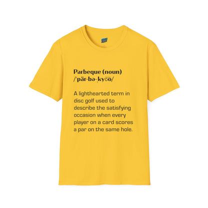Parbeque Disc Golf Humor Women's Basic T-Shirt