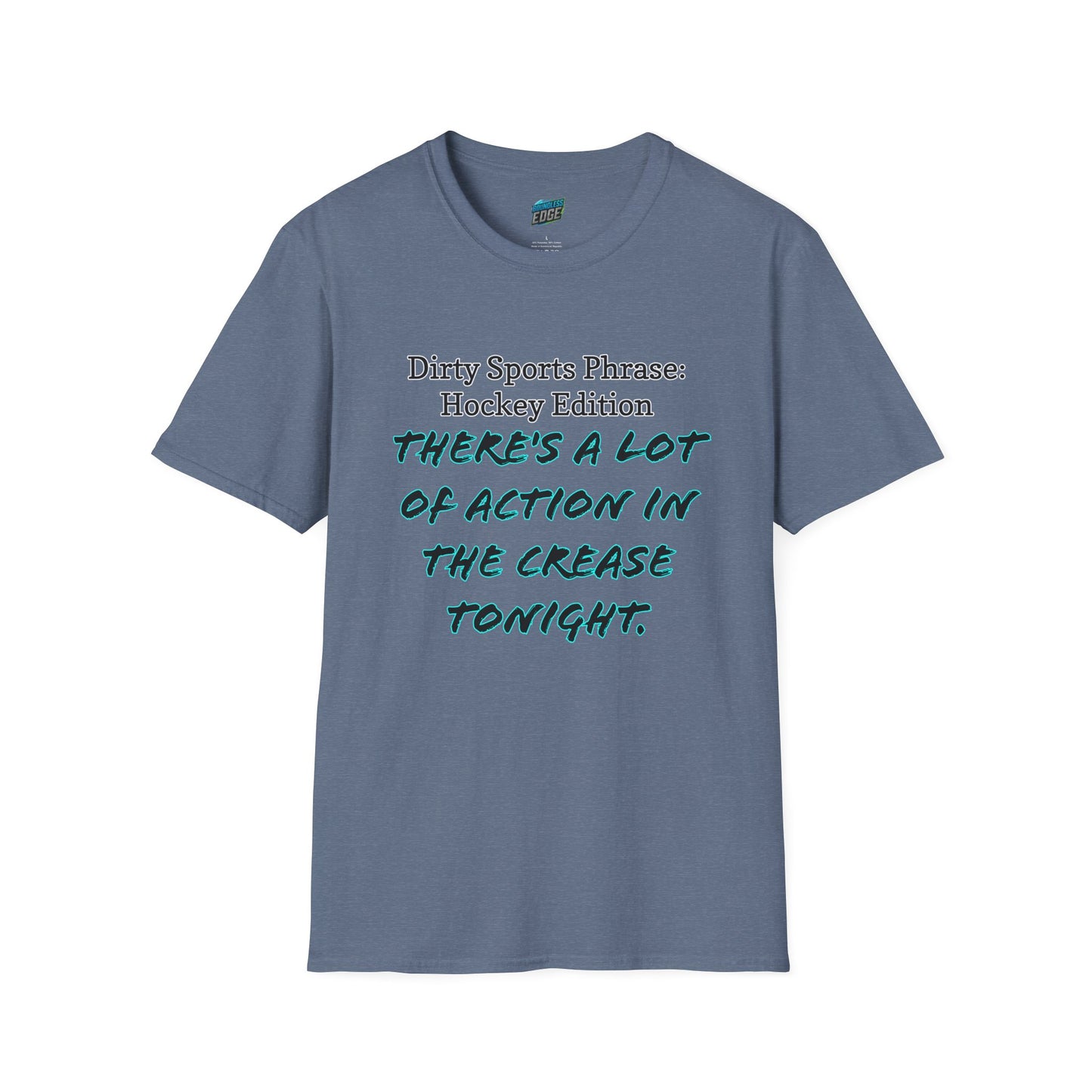 Dirty Sports Phrase Hockey Humor Women's Basic T-Shirt