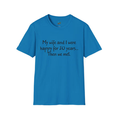 Wife Joke Dad Joke Humor Men's Basic T-Shirt