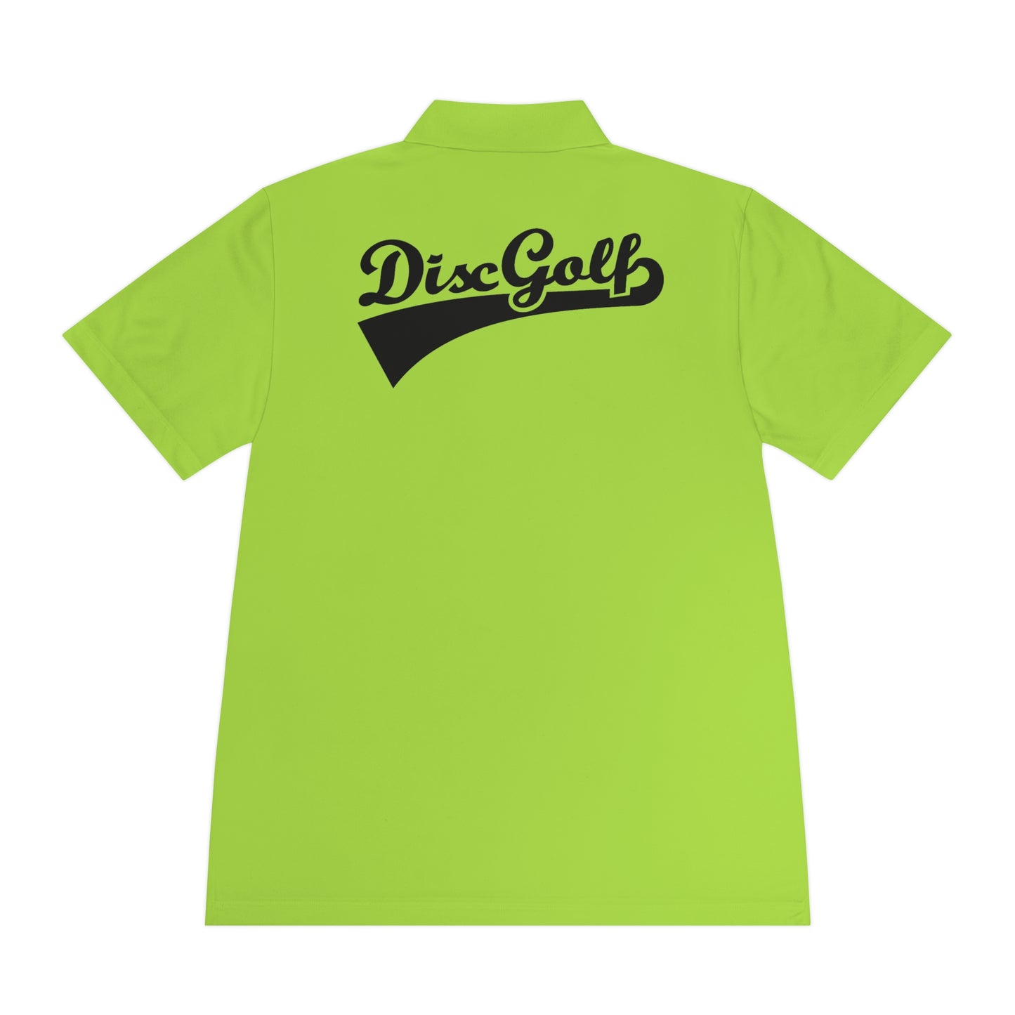 Boundless Edge Disc Golf Men's Sport Polo Premium T-Shirt