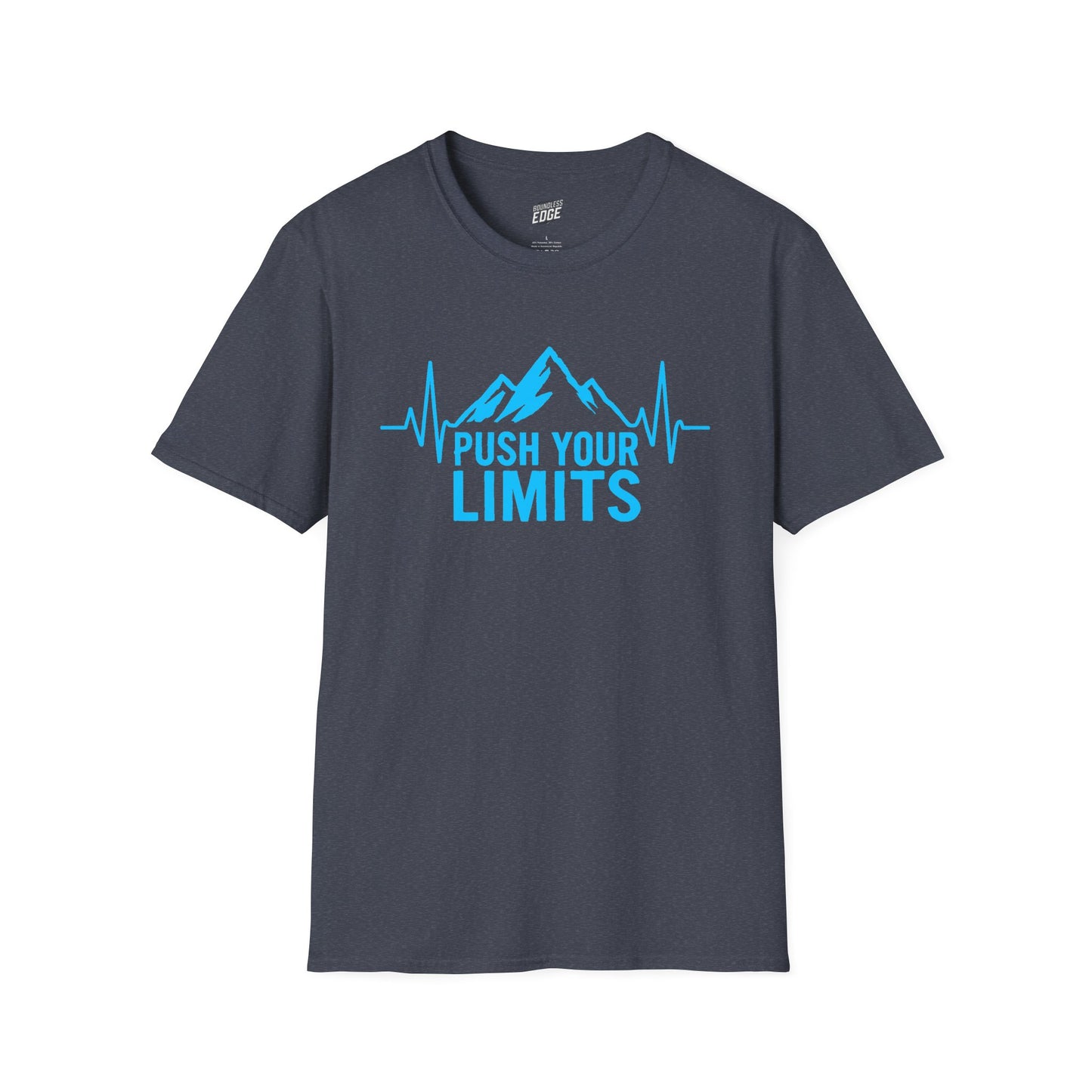 Push Your Limit's Heartbeat Hiking Men's Basic T-Shirt