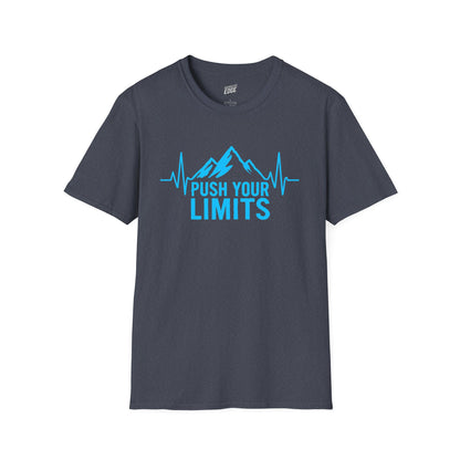 Push Your Limit's Heartbeat Hiking Men's Basic T-Shirt